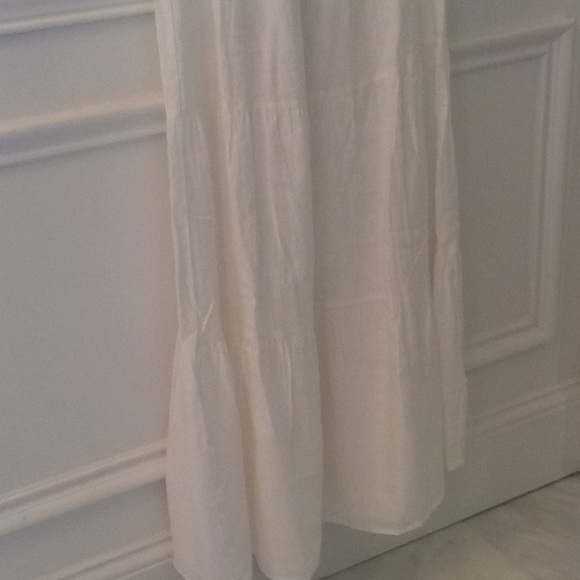 MAGASCHONI BELGIAN LINEN TIERED DRESS NWT Size S - Picture 4 of 9
